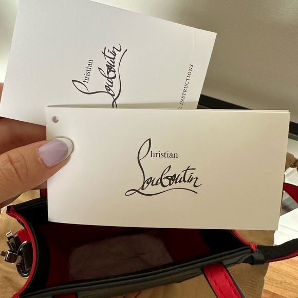 Christian Louboutin Men’s Leather Ruistote Bag 🖤 - Picture 3 of 12